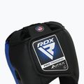 Боксова каска RDX Apex Boxing Head Gear With Nose Protection Bar blue 4