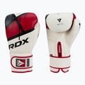 RDX боксови ръкавици червено и бяло BGR-F7R