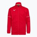 Детски суитшърт за тренировка Mizuno Knitted Track red