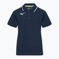 Детска тениска Mizuno Polo navy/white