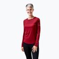 Дамски поход с дълъг ръкав Berghaus Voyager Tech Tee Basecrew syrah/red dahlia