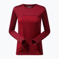 Дамски поход с дълъг ръкав Berghaus Voyager Tech Tee Basecrew syrah/red dahlia 9