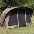 Fox International Retreat+ Ripstop Ventec 2 Man Ext Wrap риболовна палатка кафява CUM203 2