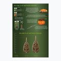 Drennan Плосък метод за подаване L + кафяв калъп TFFFBL35 2