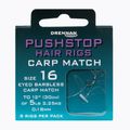 Pushstop H'rig Carp Метод водач със стопер кука без бодли + влакно 8 бр. прозрачен HNQCMA016