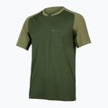 Мъжка колоездачна тениска Endura GV500 Foyle Tech olive green