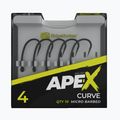 Haki Ridge Monkey Ape-X Curve Barbed szare RMT285 2