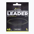 Ridgemonkey Spectre Fluorocarbon Uni Lead Clip Leader камуфлажно зелен