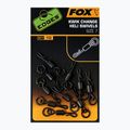 Fox Edges Kwik Change Heli Swivels черен CAC700