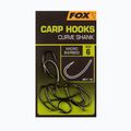 Fox Curve Shank шарански куки черни CHK234 2