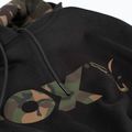 Суитшърт за риболов с качулка Fox LW Print Pullover черен CFX1 4