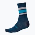 Чорапи за колоездене Endura BaaBaa Merino Stripe blueberry