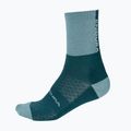 Дамски чорапи за колоездене Endura Baa Baa Merino Winter deep teal
