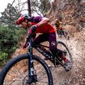 Мъжка тениска за колоездене Endura Singletrack II Core aubergine 5