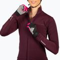 Дамска колоездачна блуза с дълъг ръкав Endura Xtract Roubaix aubergine 5