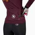 Дамска колоездачна блуза с дълъг ръкав Endura Xtract Roubaix aubergine 6