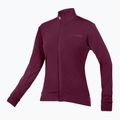 Дамска колоездачна блуза с дълъг ръкав Endura Xtract Roubaix aubergine 8