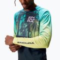 Мъжка колоездачна блуза с дълъг ръкав Endura Tropical Print Ltd atlantic 5