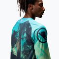 Мъжка колоездачна блуза с дълъг ръкав Endura Tropical Print Ltd atlantic 6