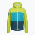 Мъжко яке за колоездене Endura Singletrack II Waterproof lime green
