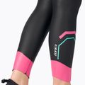 Дамски костюм за триатлон ZONE3 Agile black/pink/turquoise 8