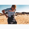 Мъжки костюм за триатлон ZONE3 Activate+ Kona Speed Short Sleeve Trisuit черен/бял/оранжев 6