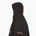 Дълго яке ZONE3 Oversized Polar Fleece Robe Parka black/orange 3