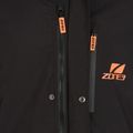 Дълго яке ZONE3 Oversized Polar Fleece Robe Parka black/orange 5