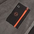 Дълго яке ZONE3 Oversized Polar Fleece Robe Parka black/orange 7