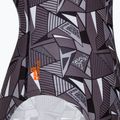 Дамски бански костюм от една част ZONE3 OWS Renew High Neck black/white 4