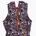 Дамски бански костюм от една част ZONE3 OWS Renew High Neck black/white 5