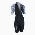 Дамски костюм за триатлон ZONE3 Lava Short Sleeve Trisuit white/gravel 3