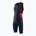 Мъжки костюм за триатлон ZONE3 Activate Trisuit black/red 2