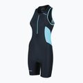 Дамски костюм за триатлон ZONE3 Activate Trisuit black/turquoise