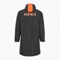 Парка ZONE3 Recycled Robe Parka black/grey/orange 2