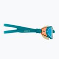 Очила за плуване ZONE3 Attack teal/cream/cooper 3