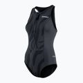 Дамски бански костюм от една част ZONE3 Yulex Sleeveless black/grey 5