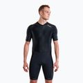 Мъжки гащеризон за триатлон ZONE3 Activate+ Trisuit black 3