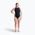 Дамски цял костюм за плуване ZONE3 High Neck Costume black 3