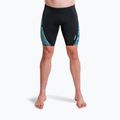 Мъжки шорти за плуване тип клин ZONE3 Performance Speed teal tie dye 3