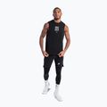 Мъжка тениска Boxraw HRDR FSTR SMTR Muscle Tank Black 2