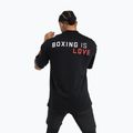 Мъжка тениска Boxraw Boxing is Love Oversized Black 3