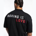 Мъжка тениска Boxraw Boxing is Love Oversized Black 9