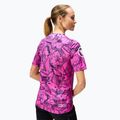 Дамско колоездачно трико Endura Grid Floral Ltd W pink pop 3