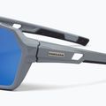 Слънчеви очила Endura Singletrack dreich grey/blue revo smoke/clear silver flash mirror 4