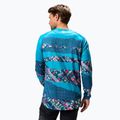 Мъжки Endura Patchwork Ltd Printed barra blue cycling longsleeve 3