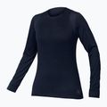 Дамска блуза с дълъг ръкав за колоездене Endura Singletrack midnight navy
