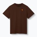 Тениска за колоездене Endura Icon Logo Graphic Tee end mahogany