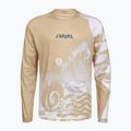 Мъжка блуза с дълъг ръкав за колоездене Endura Singletrack Print sand