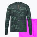 Мъжка блуза с дълъг ръкав за колоездене Endura Singletrack Print carbon grey 2